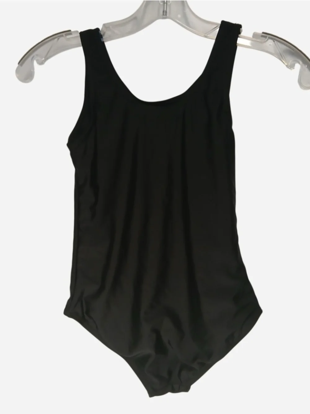 Primark Black One-Piece Swimsuit with Pink Malibu Graphic